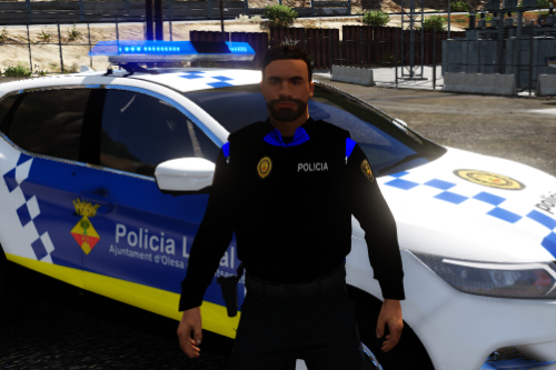 VIEJO Uniforme Policia Local d'Olesa de Montserrat Hombre | Policia Local Olesa de Montserrat